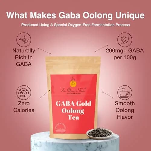 Zi Chun Tea GABA Oolong Loose Leaf Tea 100g (3.5 oz) | Taiwanese Oolong with Honey & Toasted Grain Notes thumbnail 2