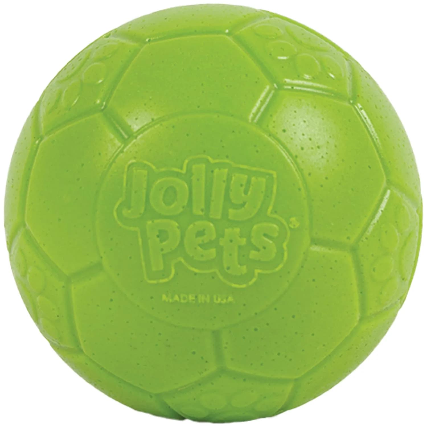Jolly Pets Medium Soccer Ball Dog Toy 15.24 cm (6 inch) | Floating & Bouncing Fetch Ball for Dogs - main product image