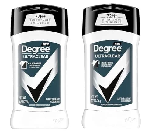 Degree Men Ultra Clear Black & White Antiperspirant Deodorant Stick 79ml (2.7 oz) | 48-Hour Sweat & Stain Protection thumbnail 1
