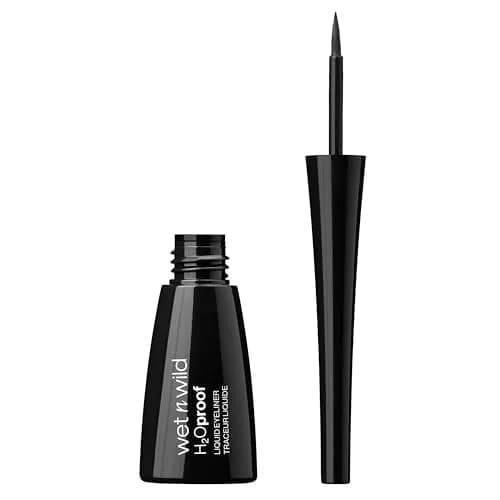 wet n wild H2O Proof Liquid Eyeliner Black | Precise Brush Applicator, Waterproof & Smudge-Proof thumbnail 2
