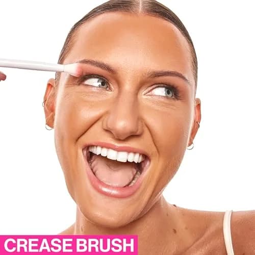 wet n wild Cruelty-Free Crease Brush | Precision Eyeshadow Application, Vegan Polymax Fibers, 1.85 cm (0.73 in) thumbnail 3
