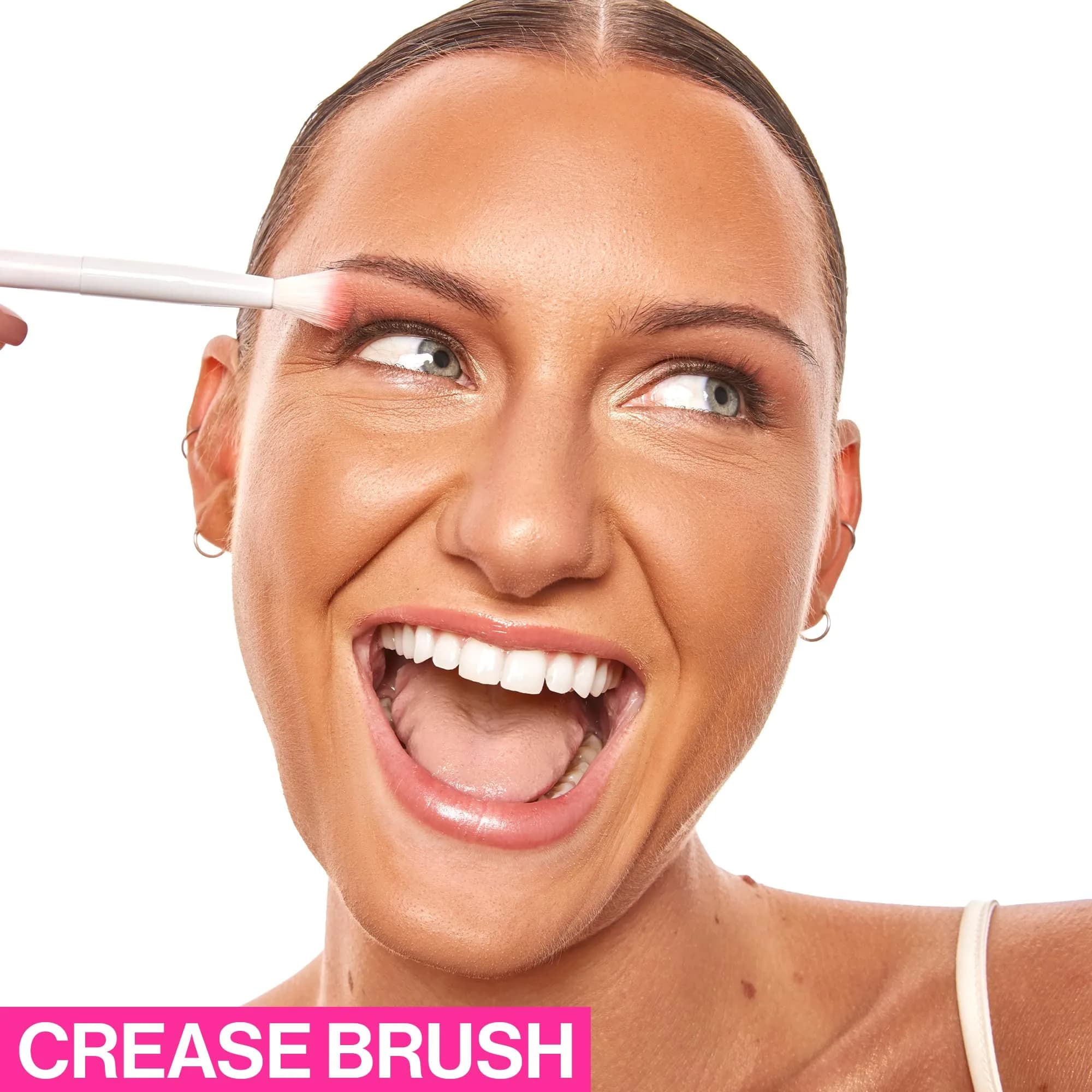 wet n wild Cruelty-Free Crease Brush | Precision Eyeshadow Application, Vegan Polymax Fibers, 1.85 cm (0.73 in) - view 3