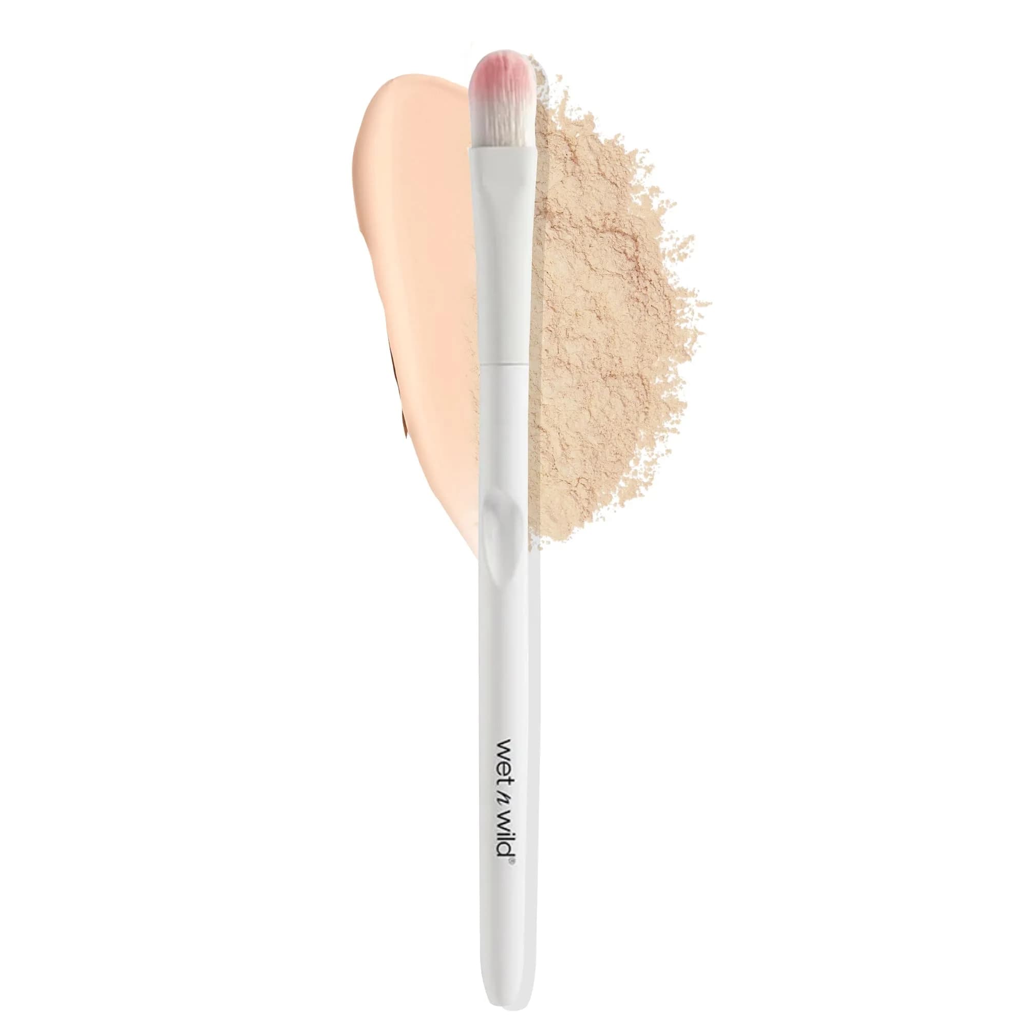 wet n wild Large Concealer Brush for Precision Under Eye & Brow Blending, Vegan Polymax Fibers - main product image