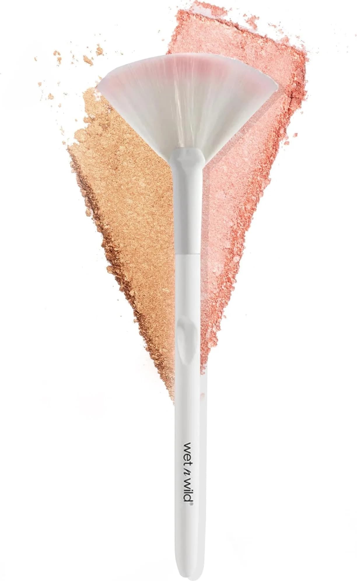 wet n wild Fan Brush: Precision Blending with Vegan Polymax Fibers, Ergonomic Handle - main product image