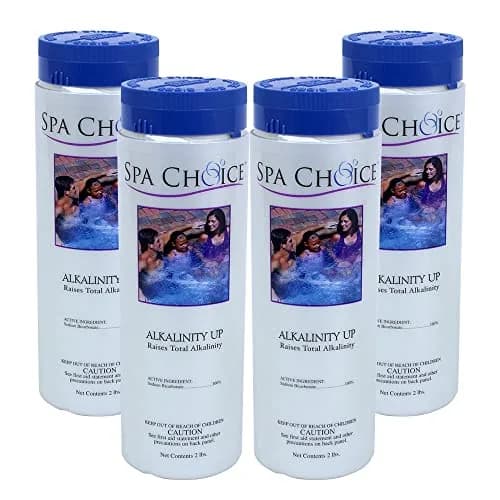 SpaChoice 2-Pounds 4-Pack Alkalinity Increaser for Hot Tub | Raises Total Alkalinity & Prevents pH Bounce thumbnail 1
