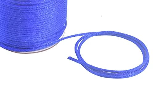 KONMAY 2.0mm Nylon Rattail Satin Cord 45m (150ft) | Strong, Durable Beading String for Jewelry Making thumbnail 2