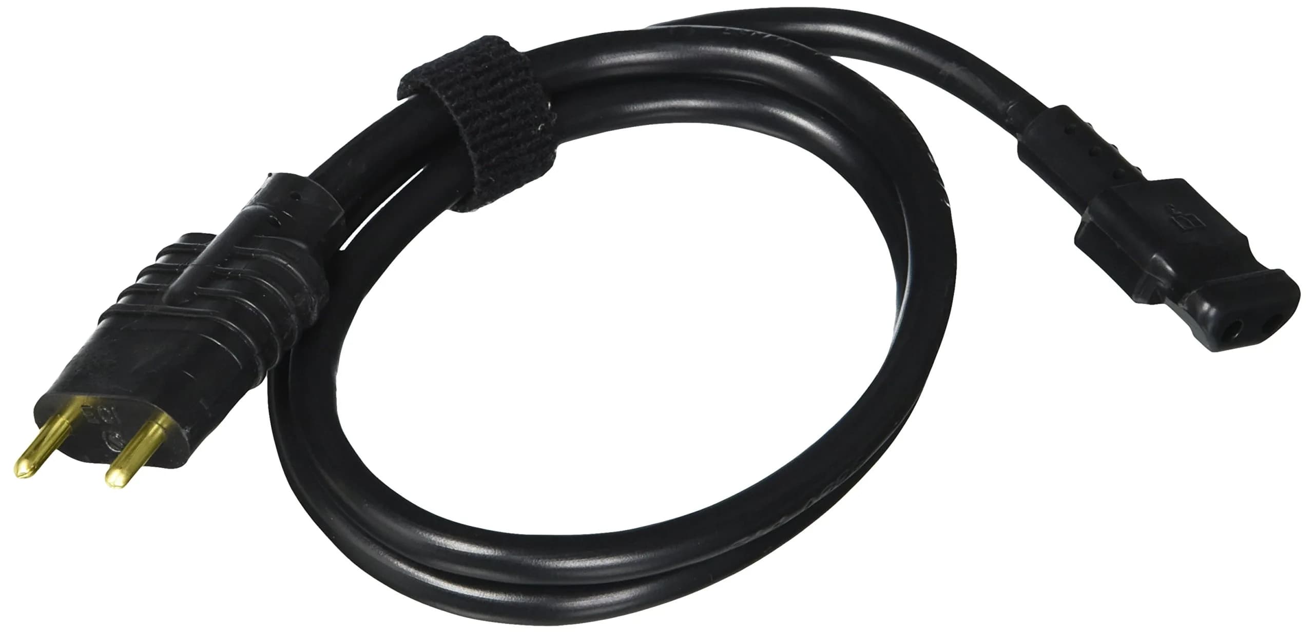 ProTeam 105898 Electric Hose 2 Wire Power Cord | 2-Conductor, 10A, Type A Plug — Black