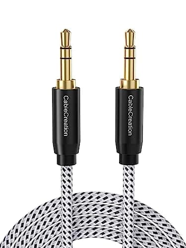 CableCreation 3.5mm Audio Cable 3FT/0.9m | Tangle-Free, Gold Plated, Durable thumbnail 1