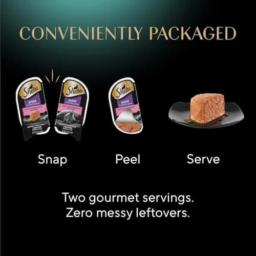 Sheba Perfect Portions Pate Wet Cat Food, Salmon | Complete & Balanced for Adult Cats thumbnail 4
