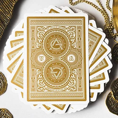 theory11 Artisan Playing Cards White Edition Poker Size | Hand-Illustrated Luxury Deck thumbnail 4
