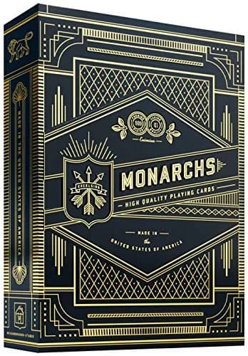 theory11 Monarch Playing Cards Blue - Navy Collector Style Poker Deck | FSC-Certified Paper thumbnail 1