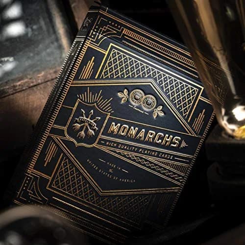 theory11 Monarch Playing Cards Blue - Navy Collector Style Poker Deck | FSC-Certified Paper thumbnail 2