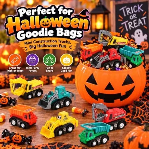 Fajiabao Construction Toy Cars for Toddlers 3+ Mini Pull Back Vehicles for Boys thumbnail 7