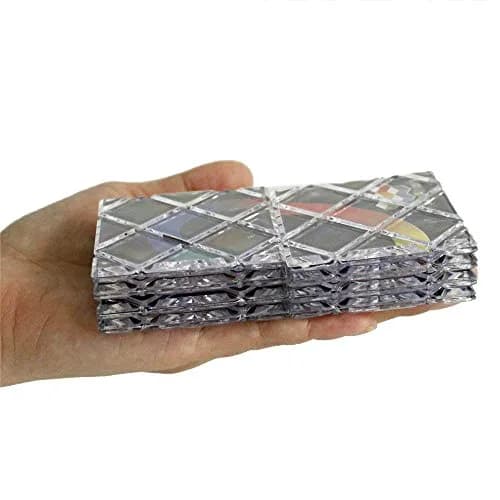 GoodPlay MoZhi LingAo 8 Panels 3 Rings Magic Folding Puzzle Cube Twisty Black | Educational Toy for Kids & Adults thumbnail 5