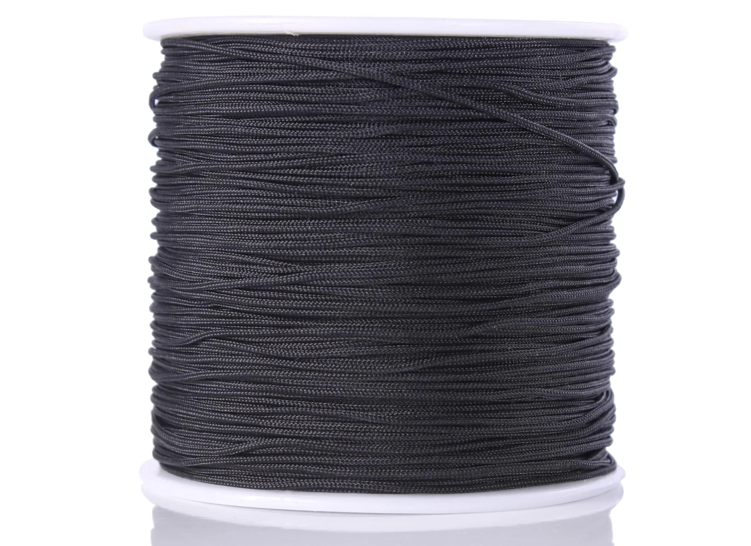 KONMAY 0.8mm Braided Nylon Bracelet Making String Cord 120m (0.8mm) | Strong & Durable for Jewelry Making - main product image