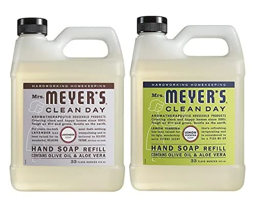 Mrs. MEYER'S Hand Soap Refill Scent Variety Pack 66 Fl Oz | Natural, Paraben-Free, Made in USA thumbnail 1