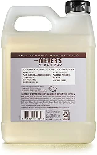 Mrs. MEYER'S Hand Soap Refill Scent Variety Pack 66 Fl Oz | Natural, Paraben-Free, Made in USA thumbnail 6