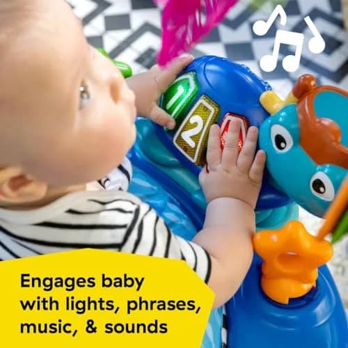 Baby Einstein Neptune's Ocean Discovery Activity Jumper Activity Center | 86.36cm (34 Inch) Height Adjustable thumbnail 5