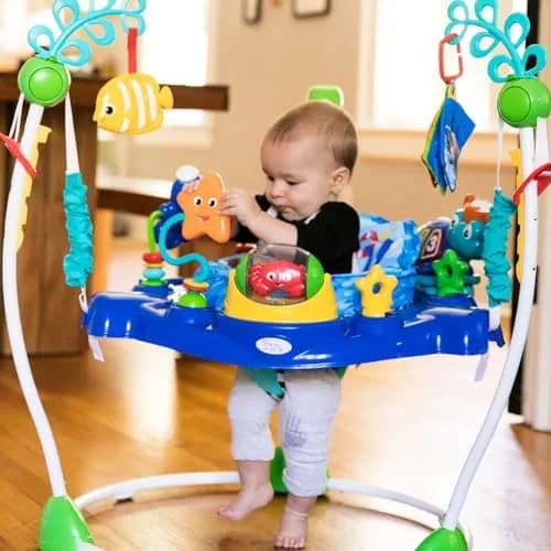 Baby Einstein Neptune's Ocean Discovery Activity Jumper Activity Center | 86.36cm (34 Inch) Height Adjustable thumbnail 9