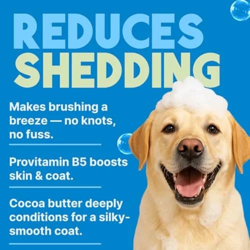 TropiClean Lime & Cocoa Butter Shed Control Dog & Cat Conditioner 591ml (20 Fl Oz) | Reduces Shedding, Softens Coat thumbnail 4