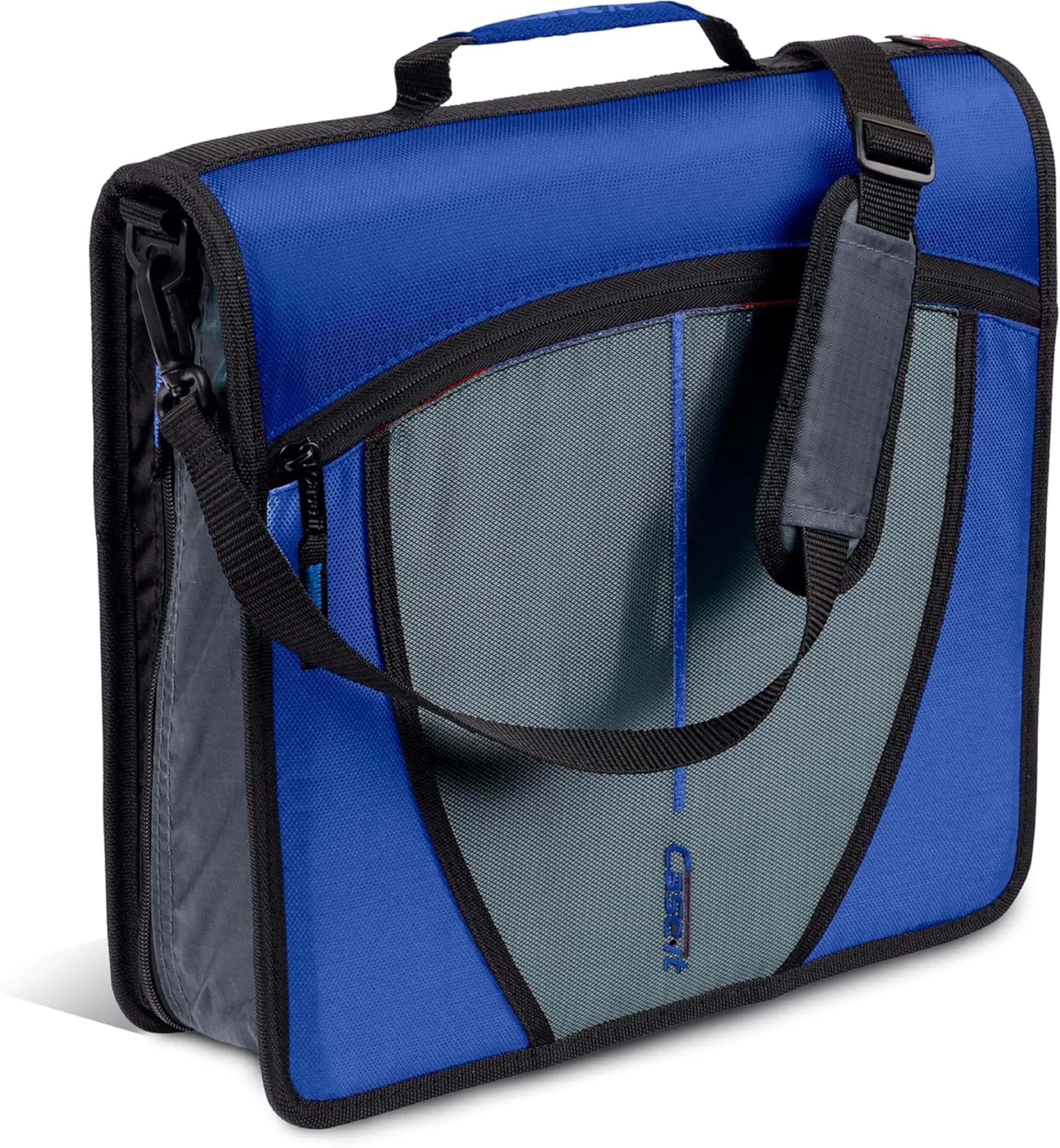 Case-it Storage Binder 3-Inch O-Rings | 600 Sheets, 5-Subject, Blue | School & Office Organizer - main product image