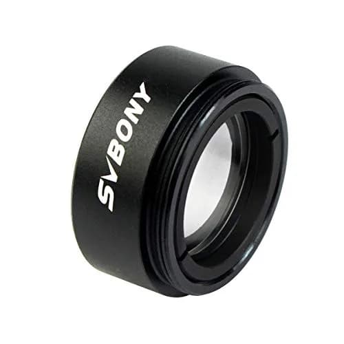 SVBONY 0.5X Telescope Focal Reducer 1.25 inch Filter Thread | Doubles Field of View for Astrophotography thumbnail 1