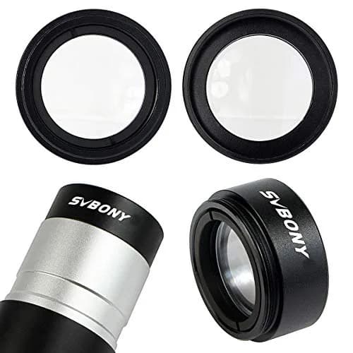SVBONY 0.5X Telescope Focal Reducer 1.25 inch Filter Thread | Doubles Field of View for Astrophotography thumbnail 4