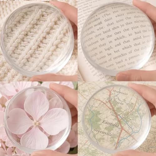 Dandelion 6X Dome Magnifier with Pouch, 6.35 cm (2.5 inch) Diameter | Visual Impairment Aid for Writing & Reading thumbnail 3