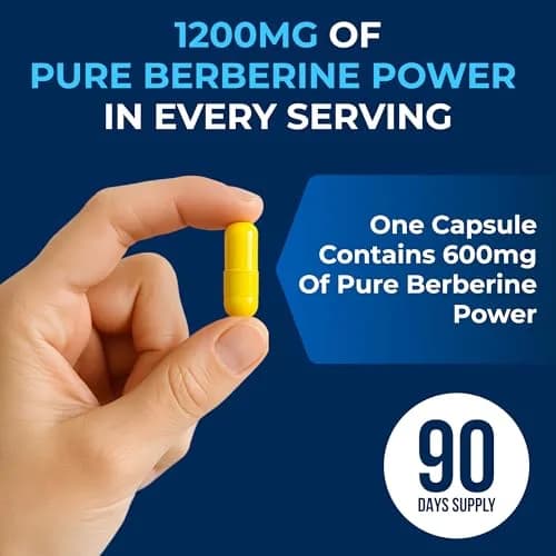 We Like Vitamins NSF Certified Berberine Supplement 1200mg | Supports Metabolic Health (70-120 chars) thumbnail 5