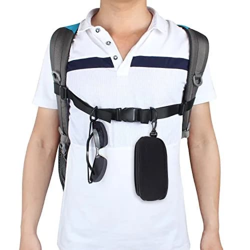 Wisdompro Heavy Duty Backpack Chest Strap, Black | Adjustable Webbing for Outdoor Use thumbnail 8