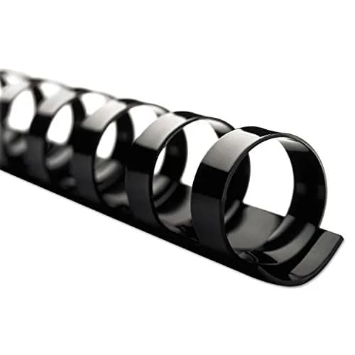 Swingline GBC CombBind Standard Spines, 2 inch Diameter | 19-Ring Plastic Binding for Documents thumbnail 1