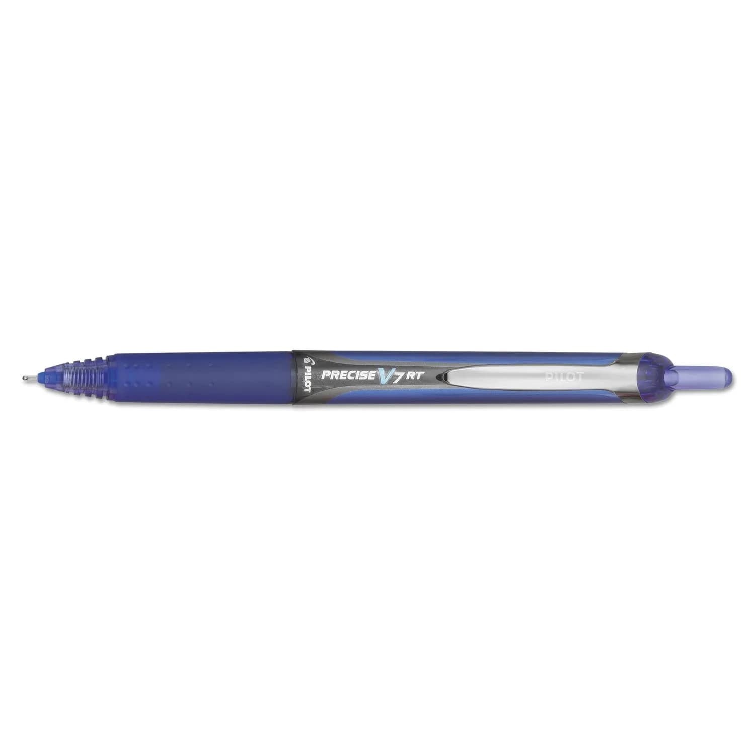 PILOT Precise V7rt Refillable Gel Ink Rollerball Pen, 0.7mm, Pack of 12 | Smooth, Fine Blue Ink — Blue