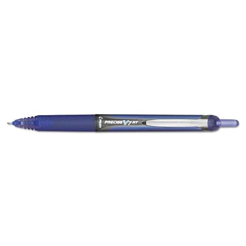 PILOT Precise V7rt Refillable Gel Ink Rollerball Pen, 0.7mm, Pack of 12 | Smooth, Fine Blue Ink thumbnail 1