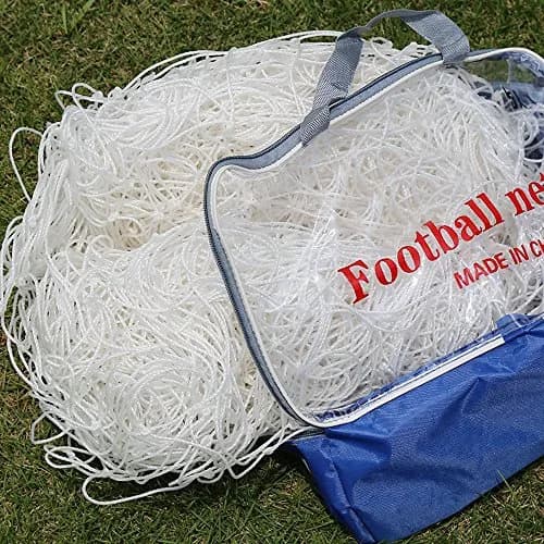 Boshen 24 x 8FT Soccer Goal Net Replacement, 2.5mm Twisted Twine | Heavy Duty Polyethylene Netting for Full Size Goals thumbnail 7