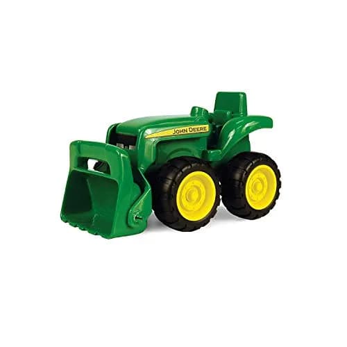 TOMY John Deere Sandbox Vehicle Set Dump Truck and Tractor 2-Pack | Officially Licensed Toy thumbnail 2