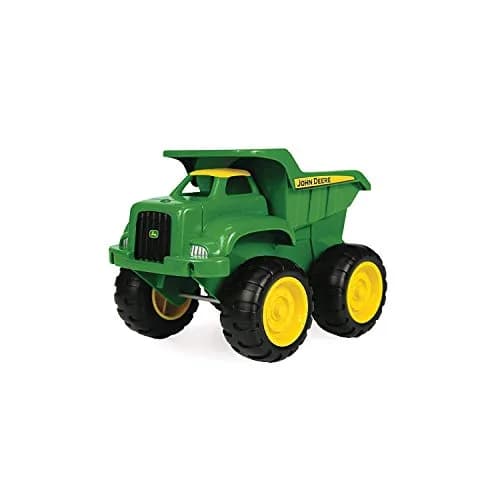 TOMY John Deere Sandbox Vehicle Set Dump Truck and Tractor 2-Pack | Officially Licensed Toy thumbnail 3
