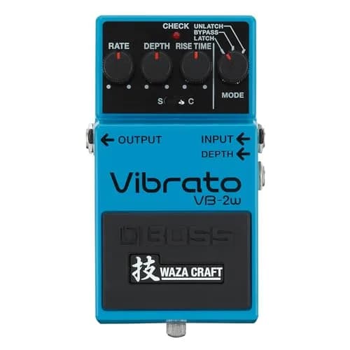 BOSS VB-2W Vibrato | Premium Waza Craft Guitar Effect Pedal with Analog Circuitry | True Reproduction of the Legendary BOSS VB-2 Vibrato thumbnail 1