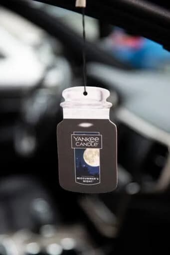 Yankee Candle Midsummer's Night Paper Car Jar Air Freshener | 1 Count (Pack of 1) - view 3