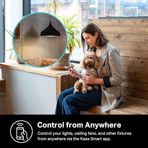 Kasa Smart HS200 Single-Pole Light Switch, 15A 120V | Control Lights Remotely via Wi-Fi & Voice thumbnail 4