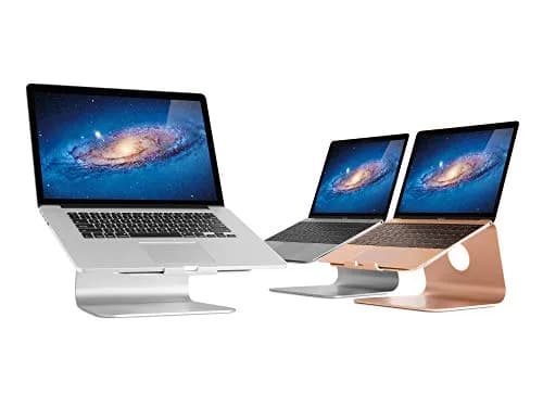 Rain Design mStand Laptop Stand (Space Gray) | Ergonomic Aluminum Desk Riser thumbnail 3