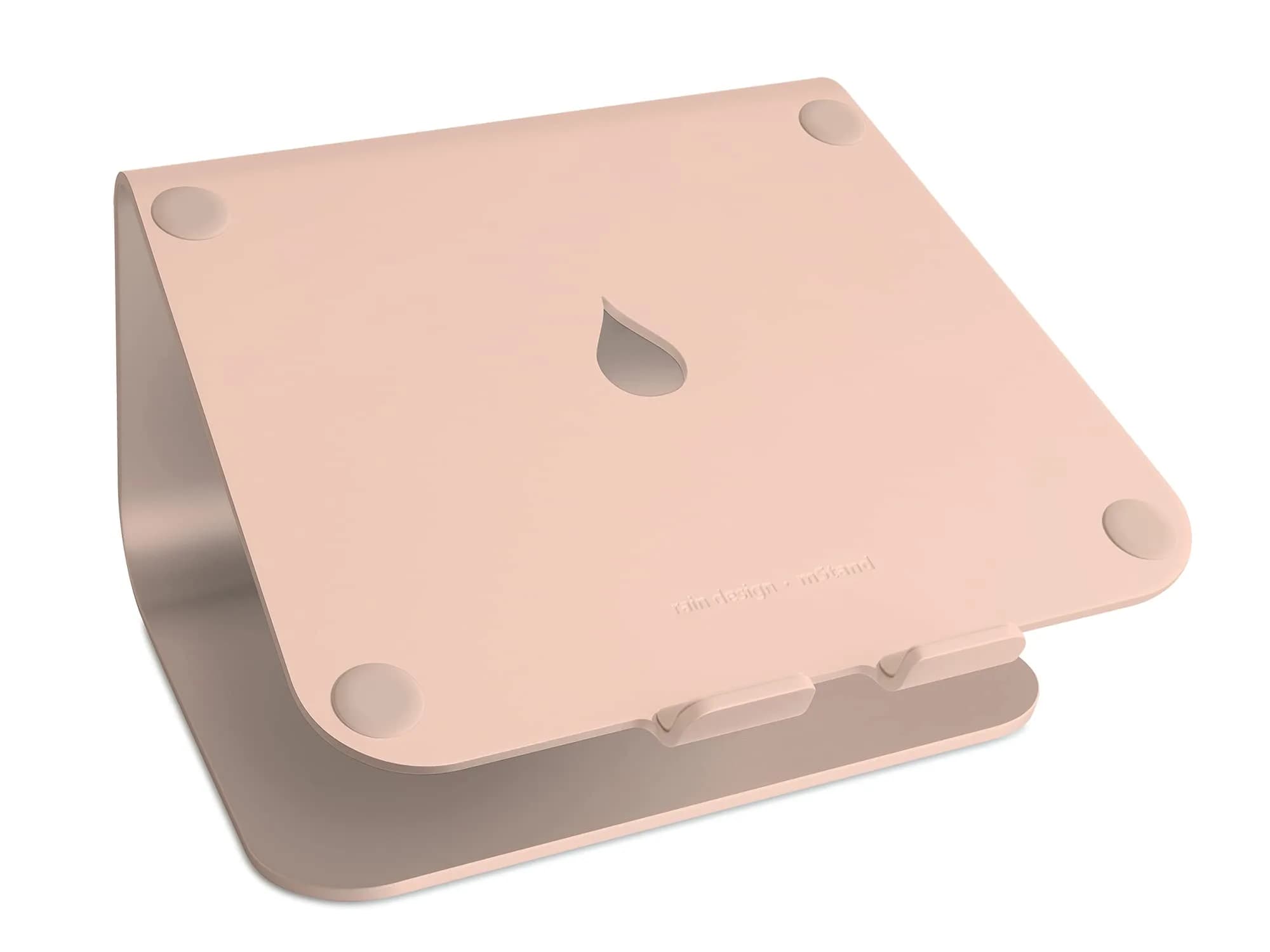 Rain Design mStand Laptop Stand (Gold, mStand) | Elevates Laptop Screen to Eye Level for Better Posture