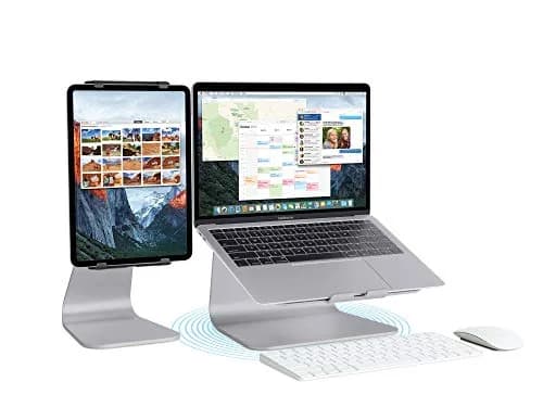 Rain Design mStand Laptop Stand Space Gray mStand360 | Raises Laptop to Eye Level for Better Ergonomics thumbnail 5