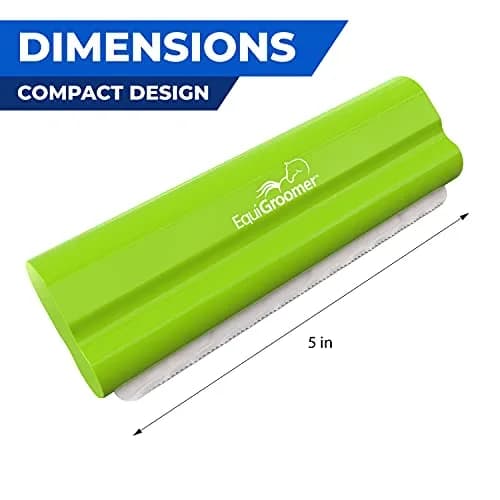 EquiGroomer 5-Inch Undercoat Deshedding Brush for Dogs & Cats, Lime | Removes Loose Fur & Undercoat thumbnail 3