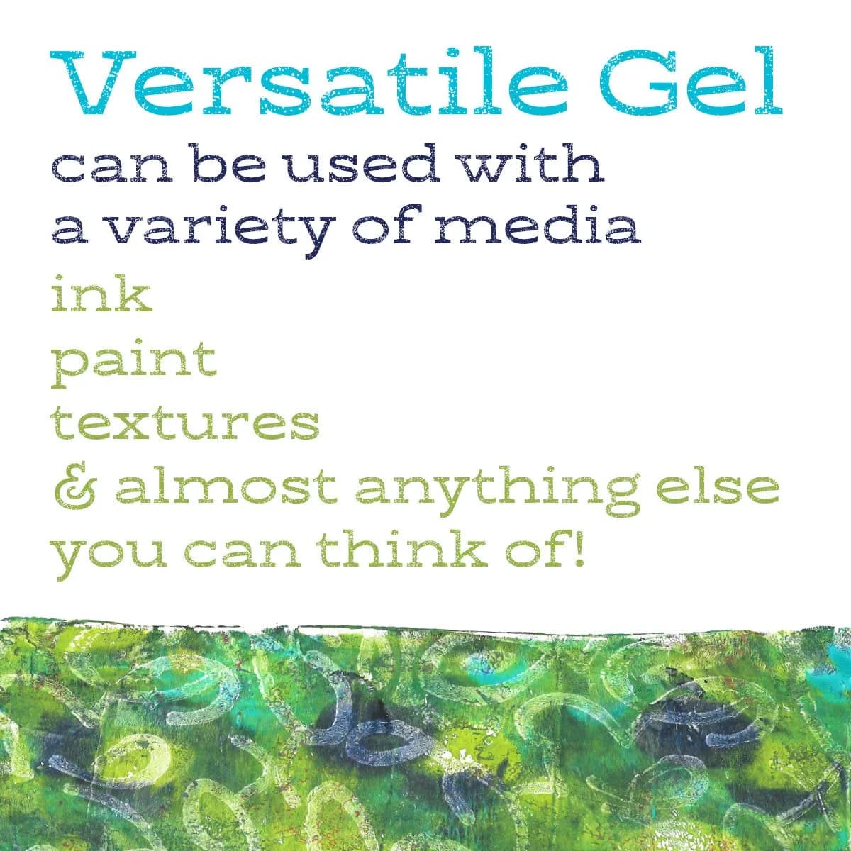 Gel Press 6" Round Gel Printing Plate | Non-Toxic, Latex-Free, Reusable Art Tool - view 4