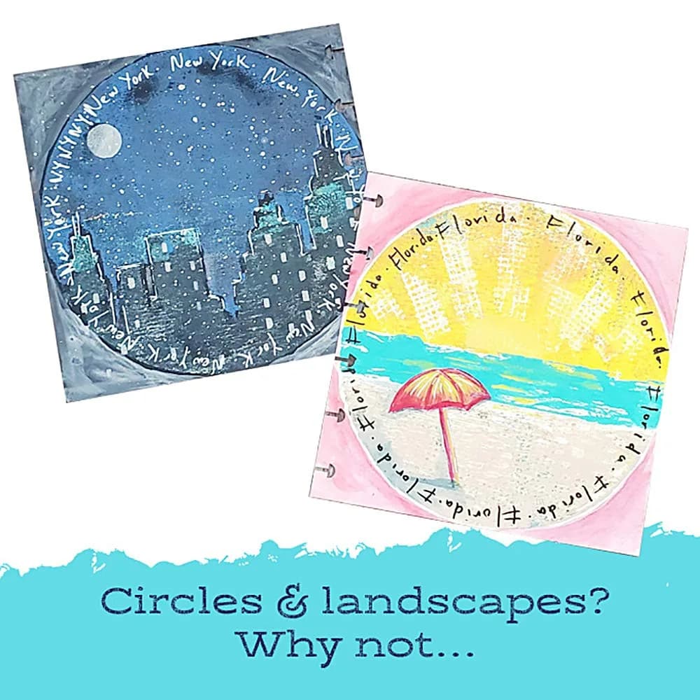 Gel Press 6" Round Gel Printing Plate | Non-Toxic, Latex-Free, Reusable Art Tool - view 3