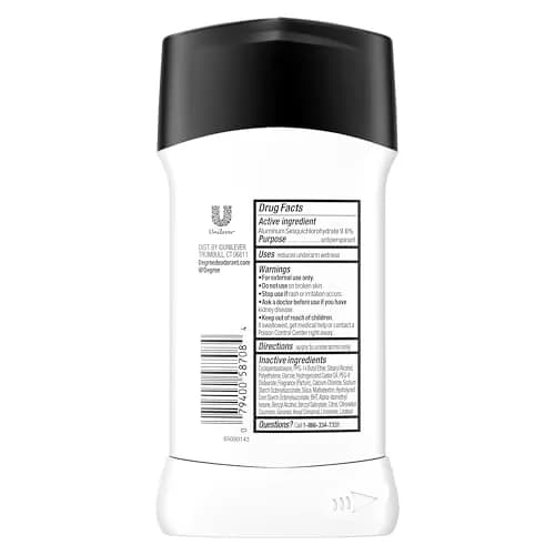 Degree Men UltraClear Black+White Antiperspirant Deodorant Stick 79g (2.7 oz) | 72-Hour Sweat & Odor Protection thumbnail 2