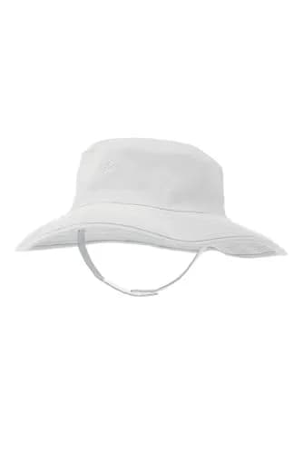 Coolibar Baby's Bucket Hat UPF 50+ Sun Protection | Water-Resistant, 6-12 Months, White thumbnail 1