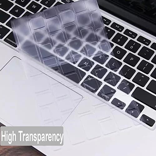 CaseBuy Ultra Thin Clear Keyboard Cover for MacBook Air 13/Pro 13/Pro 15 | Ultra Transparent & Dustproof thumbnail 5