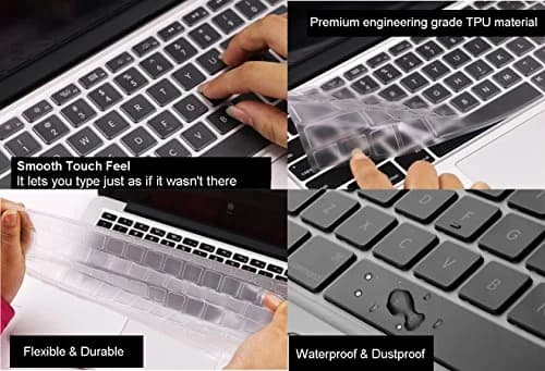 CaseBuy Ultra Thin Clear Keyboard Cover for MacBook Air 13/Pro 13/Pro 15 | Ultra Transparent & Dustproof thumbnail 6