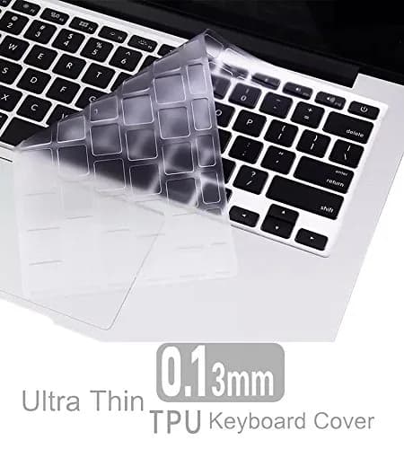 CaseBuy Ultra Thin Clear Keyboard Cover for MacBook Air 13/Pro 13/Pro 15 | Ultra Transparent & Dustproof thumbnail 3